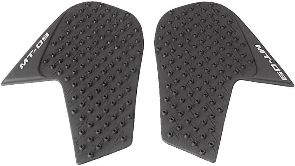 ya 7 8.24 baidi for Yamaha MT-09 /FZ09 14-15 Black Rubber Traction Side Tank Pad Gas Knee Grip