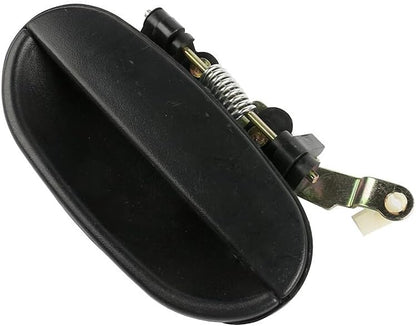 ya 9 10.24 Fit 1995-1999 for Hyundai Accent Exterior Outside Rear Left Side Door Handle Black