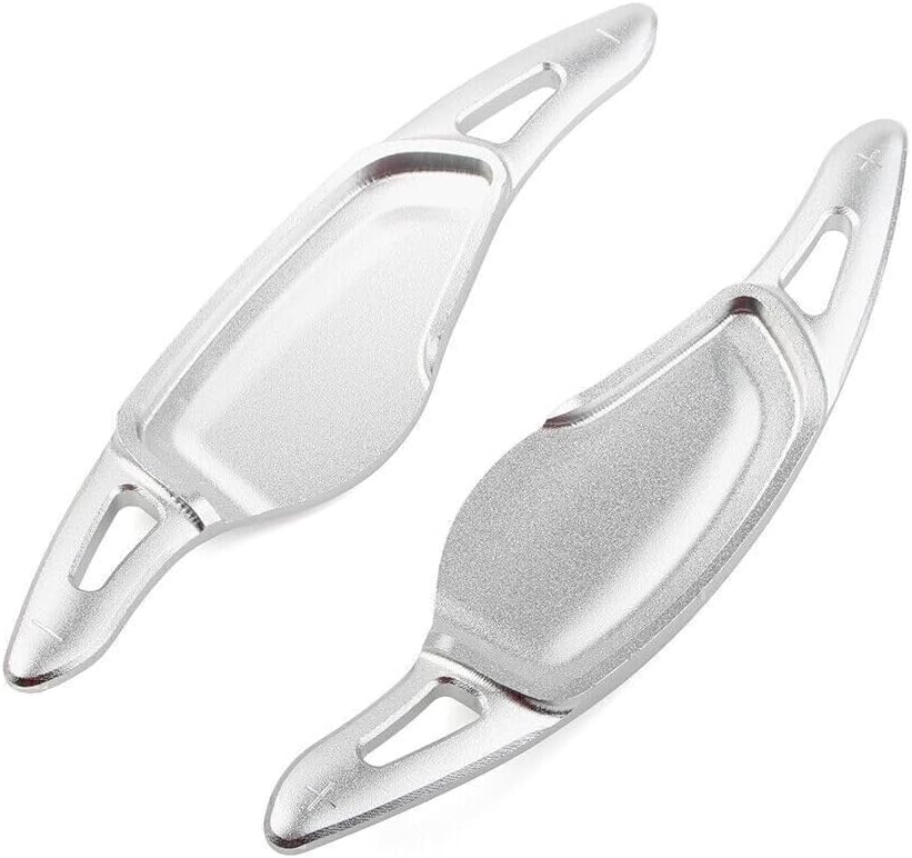 ya 15 10.19 zhengce Car Silver Steering Wheel Paddle Shifter Extension Fit for BMW 5 7 Series X