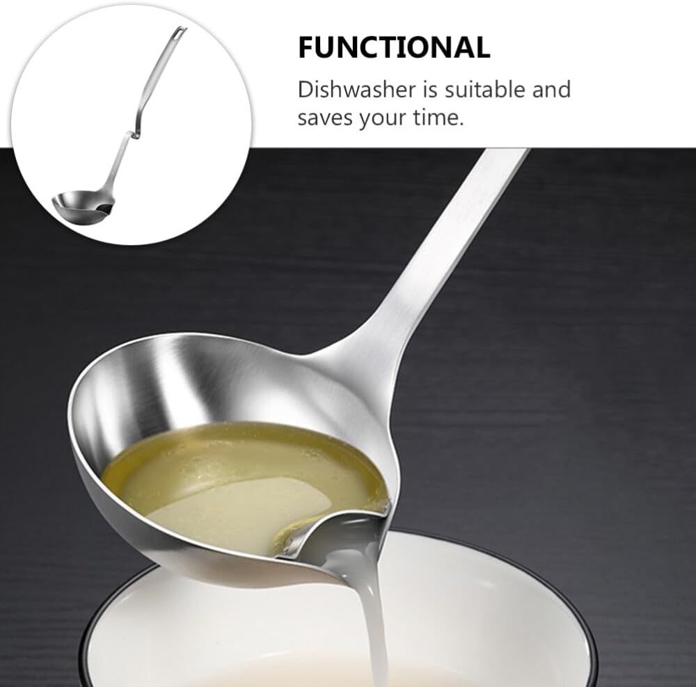 ya 14 9.20 baidi Hot Pot Scoop Strainer Hot Pot Scooper Kitchen Utensils Set Oil- Separated Spoon-1