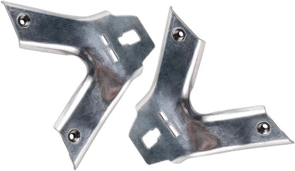 ya 5 8.10 Pair Front Bumper Support Brace Mount Bracket For E300 E400 GLC200 GLC300 CLS400