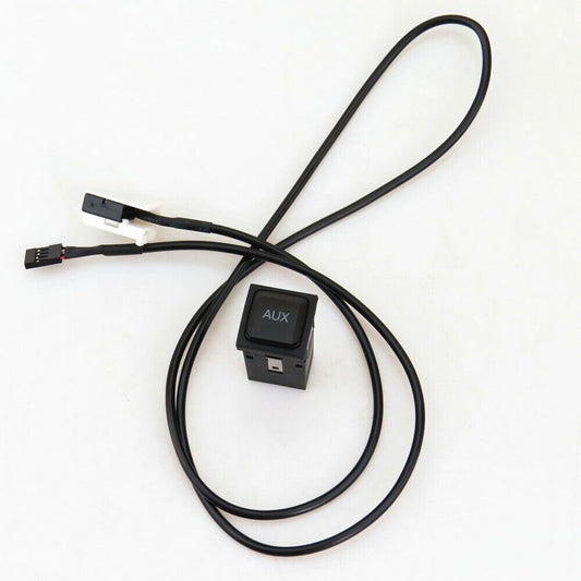 ya 4 8.8.2 AUX Switch Plug Adapter Cable Suitable for VW for Jetta GLI for Golf MK5 MK6 Rabbit