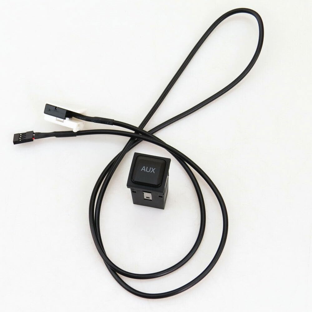 ya 4 8.8.2 AUX Switch Plug Adapter Cable for VW for Jetta GLI for Golf MK5 MK6 Rabbit