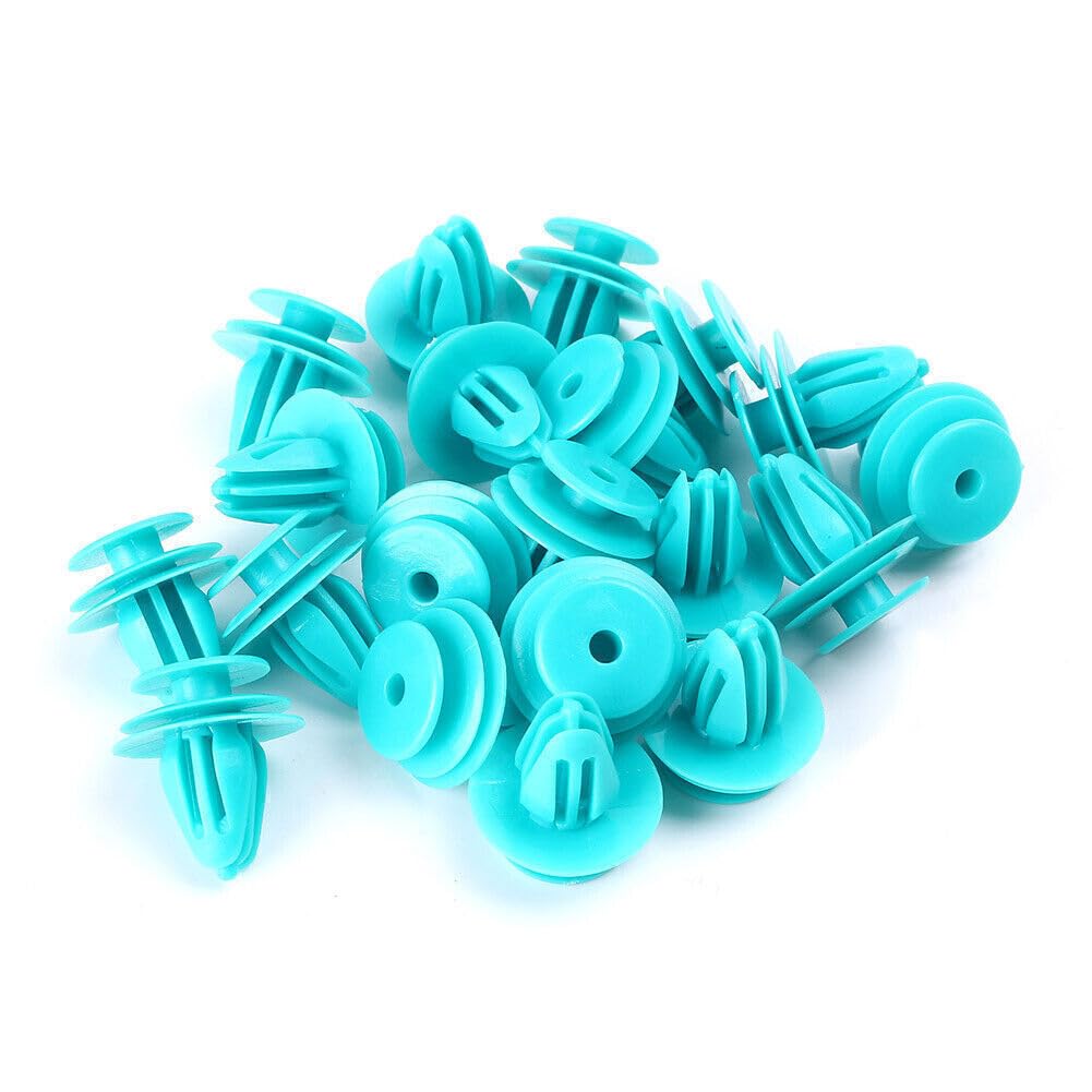 ya 6 8.24 baidi 299x Car Automotive Body Retainer Push Pin Fastener Panel Clip 18 Sizes ABS