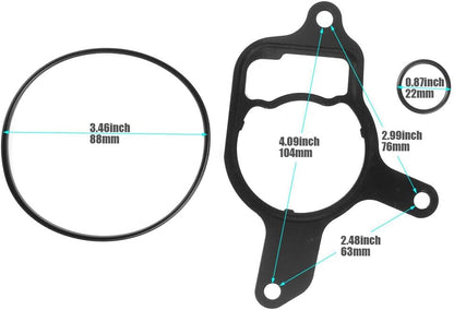 ya 4 8.8.2 Vacuum Pump Rebuild Seal Kit Gasket 07K145100C for VW for Audi Beetle for Golf for JETTA 2.5