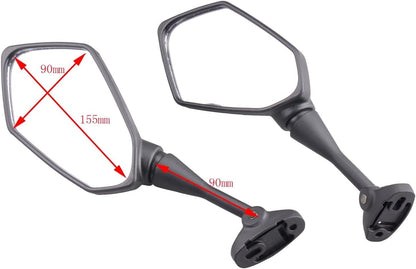 ya 13 9.15 baidi New Rear View Mirrors for Honda CBR600F4/F4I 99-06 CBR900RR CBR954RR RVT1000R