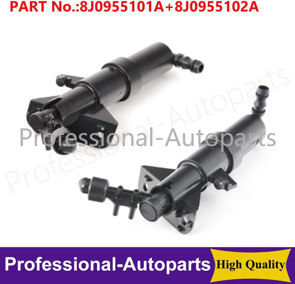 ya 7 8.24 baidi 1Pair Headlamp Washer Jet Nozzle Left&Right Fit For 2007-2014 for Audi TT