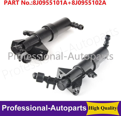ya 7 8.24 baidi 1Pair Headlamp Washer Jet Nozzle Left&Right Fit For 2007-2014 for Audi TT