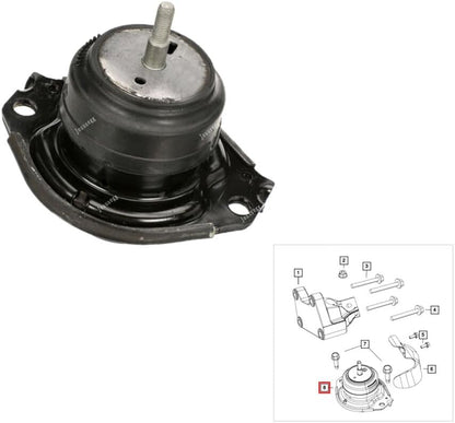 ya 2 8.15 Engine Motor Mount Fit For 2011 to 2017 for Dodge Durango for Jeep for Grand Cherokee 5.7L