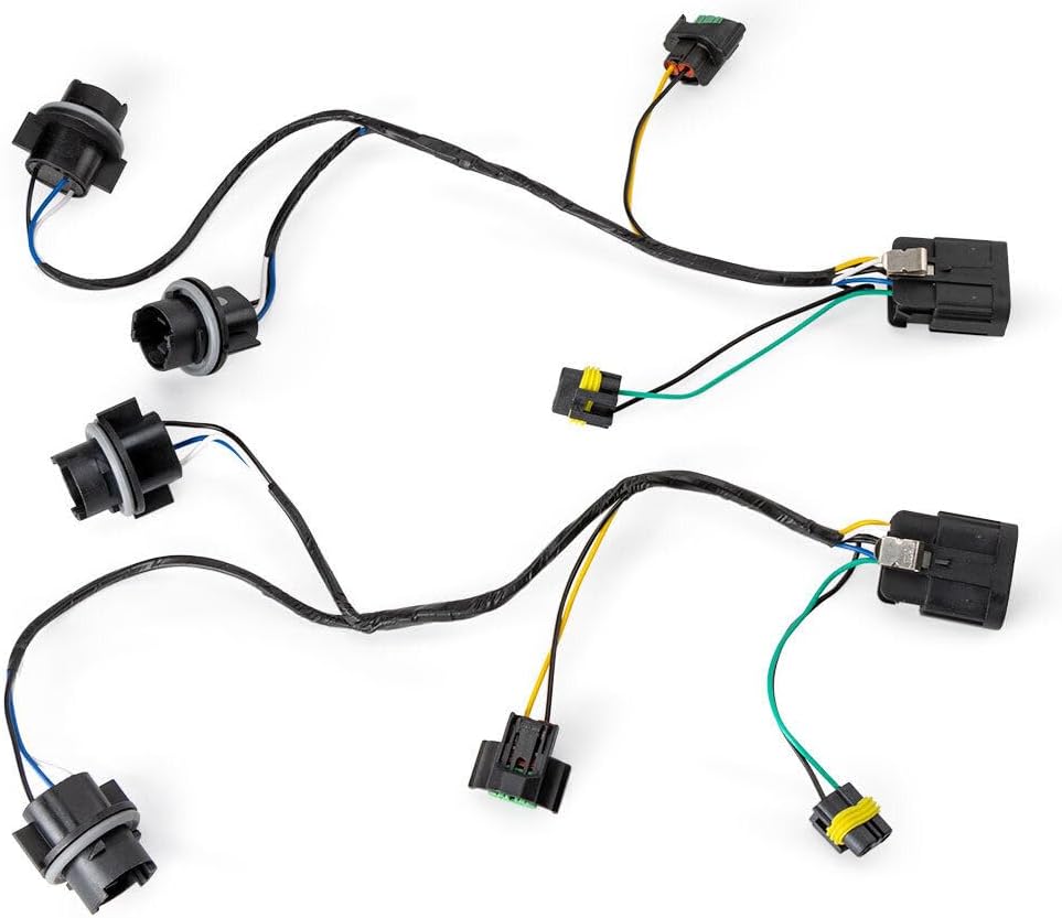ya 6 8.14 2 Piece Headlight Harness Fits 2007-2013 for Chevrolet Thorold 1500 HD 25962806