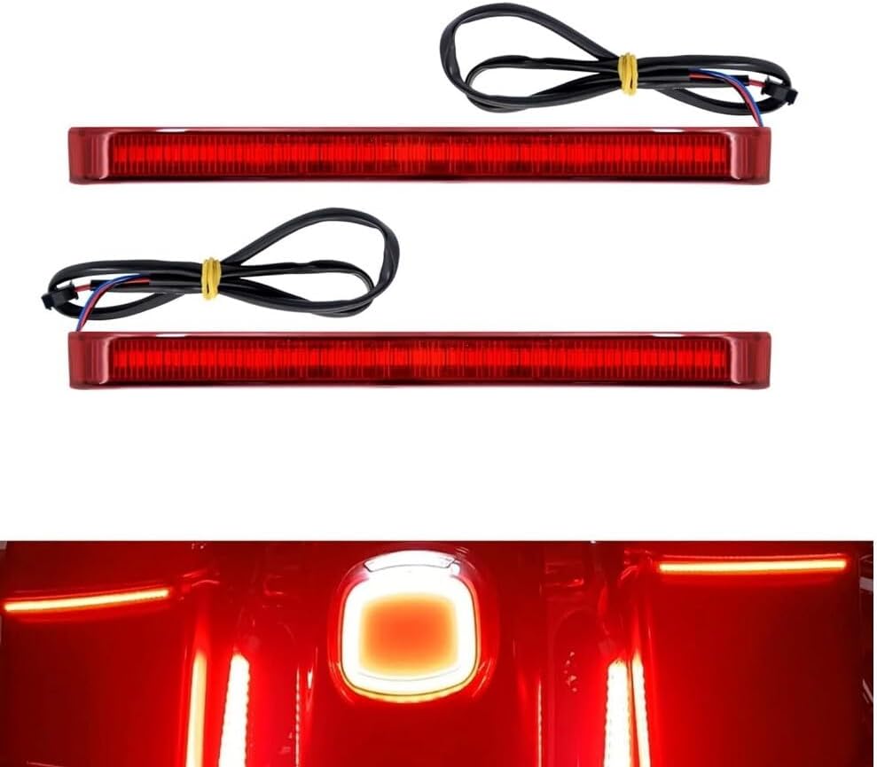 ya 13 9.15 baidi Saddlebag brake flow LED turn signals applicable to 14-23 for Harley Street Glide FLHX-