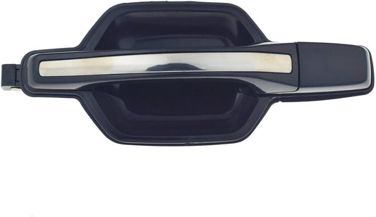 ya 2 8.15 Left Rear Door Exterior Handle Black and Chrome for 2001-06 for Mitsubishi Montero 