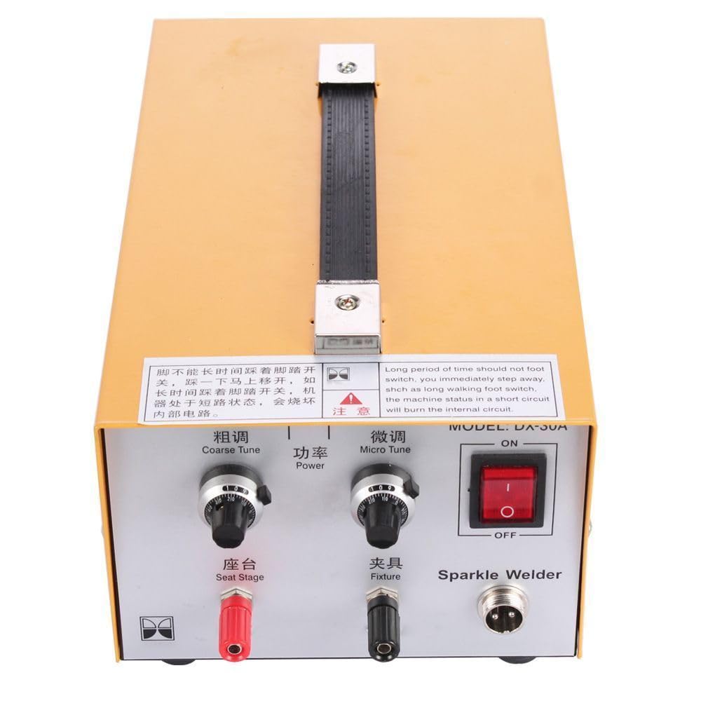 ya 16 10.20 baidi 30A Pulse Sparkle Spot Welder 200W Jewelry Welding Machine Gold Silver Platinum