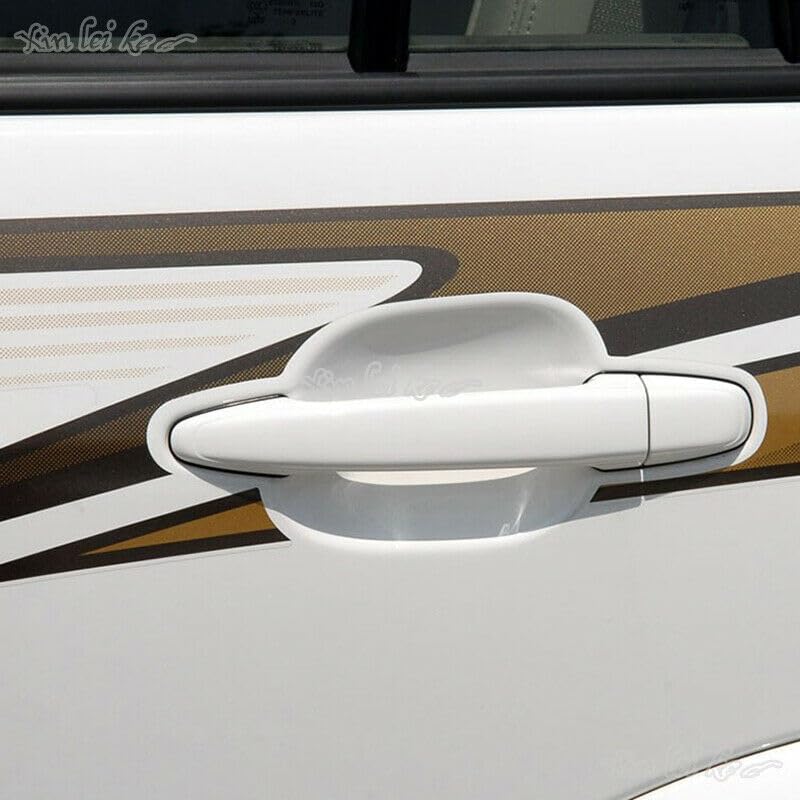 ya 5 8.10 Pearl White Car Door External Handle Replace Repair for Toyota Prado 2003-2009