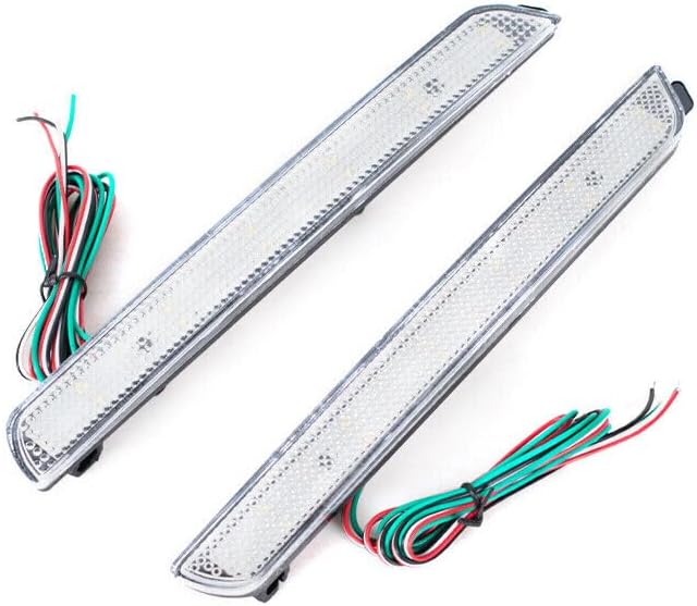 ya 2 8.15 A pair of fog lights with 24 LED rear reflectors for running car headlights suitable for Mazda 3 from 2004 to 2009