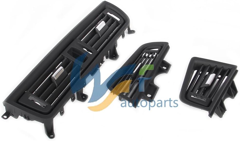 ya 10 9.16 baidi Front Left Right and Center Console Grill Dashboard AC Vents for BMW 5 Series