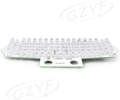 ya 5 8.24 baidi LED Tail Light Rear Brake Stop Lamp for Ducati 749 999 Multistrada 02-07 Clear