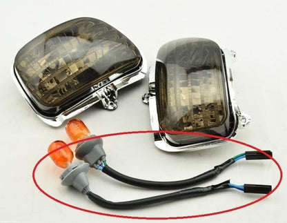 ya 13 9.15 baidi Smoke Front Turn Signal Lights Lens Shell for Honda Goldwing GL1800 2001-2017