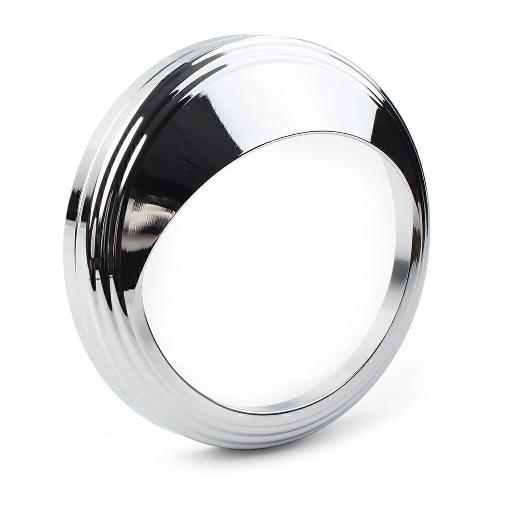 ya 9 10.24 5 Visor Speedometer Gauge Bezel Cover Trim Ring for Harley Davidson Chrome