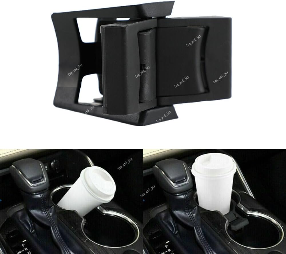 ya 6 8.24 baidi Center Cup Holder Insert Fits for Toyota Highlander 2014 2015 2016 2017 2018 2019