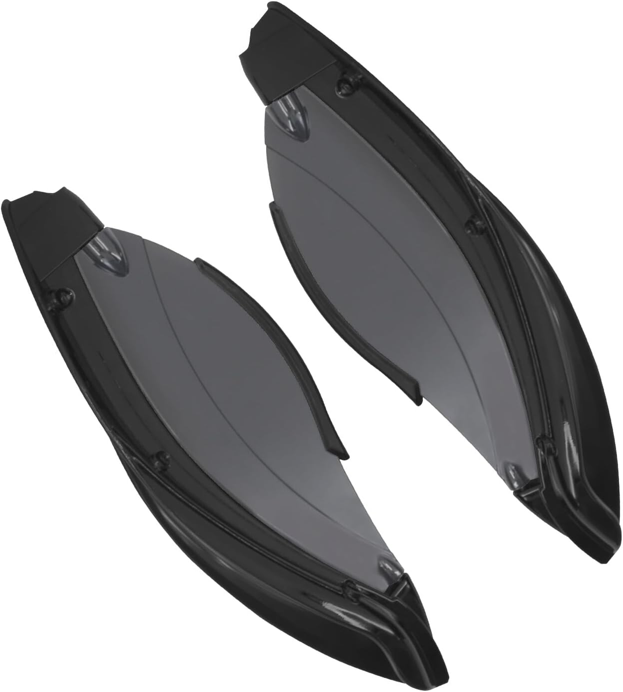 ya 7 8.24 baidi Black Batwing Fairing Smoke Air Deflectors for Harley Electra Street Glide 14-23