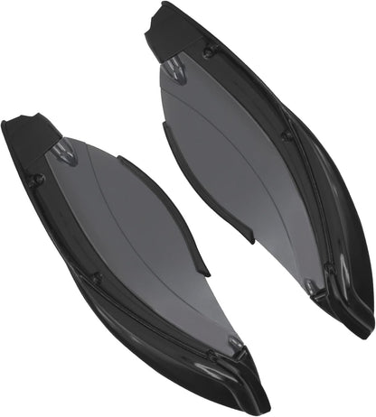 ya 7 8.24 baidi Black Batwing Fairing Smoke Air Deflectors for Harley Electra Street Glide 14-23