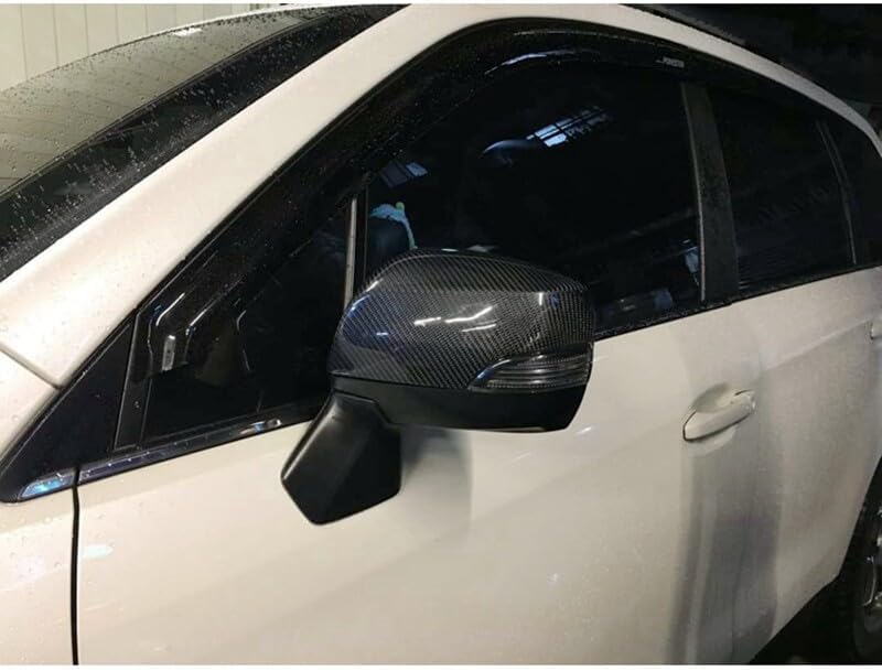 ya 11 9.14 baidifor Subaru XV Legacy for Forester Outback 2013-18 Carbon Fiber Rearview Mirror Cover