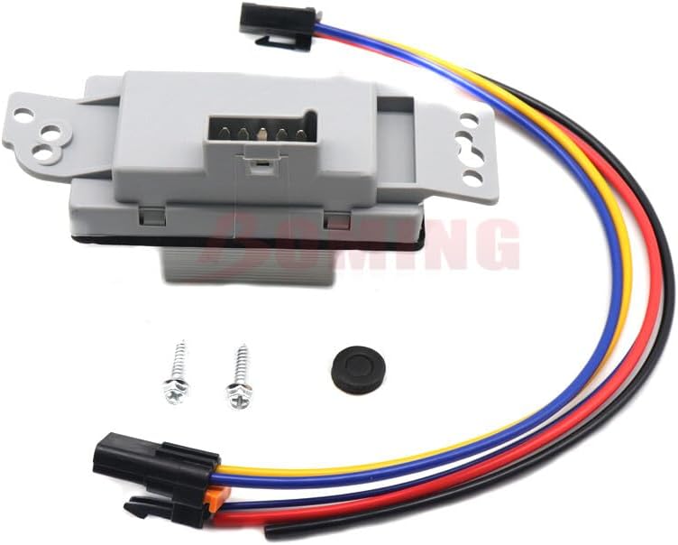 ya 11 9.14 baidiHVAC Blower Motor Resistor Complete Kit with Wiring Harness for Chevrolet for Silverado 15-81773