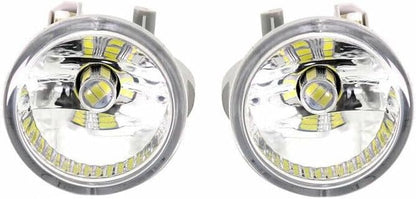 ya 2 8.15 Suitable for Toyota Highlander LED fog lights with bulbs on both sides from 2004 to 2007