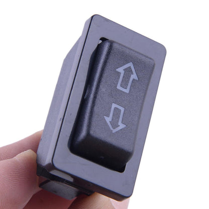 ya 6 8.14 4 Pack Blue Light Car Power Window Rocker Switch Door Lock Button 5 Pin DC 12V 