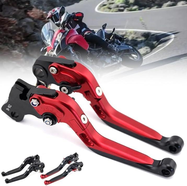 ya 4 8.14 Adjustable Foldable Clutch Brake Levers for Ducati Monster 821 Multistrada 950