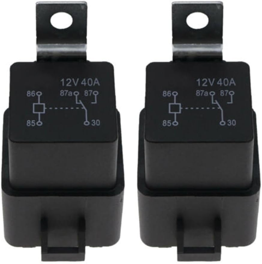 ya 4 8.8.2 Tilt Relay Tilt Relay 40A 882751A1 Black Plastic Fits Outboard Power Tilt