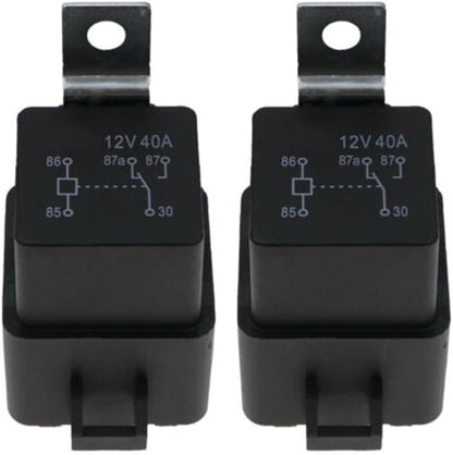ya 4 8.8.2 Tilt Relay Tilt Relay 40A 882751A1 Black Plastic Fits Outboard Power Tilt