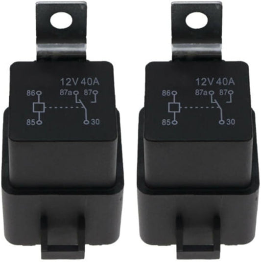 ya 4 8.8.2 Tilt Relay Tilt Relay 40A 882751A1 Black Plastic Fits Outboard Power Tilt