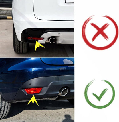 ya 10 9.16 zhengce Tail rear bumper left fog lamp reflector for Jaguar F-Pace 2017-2019