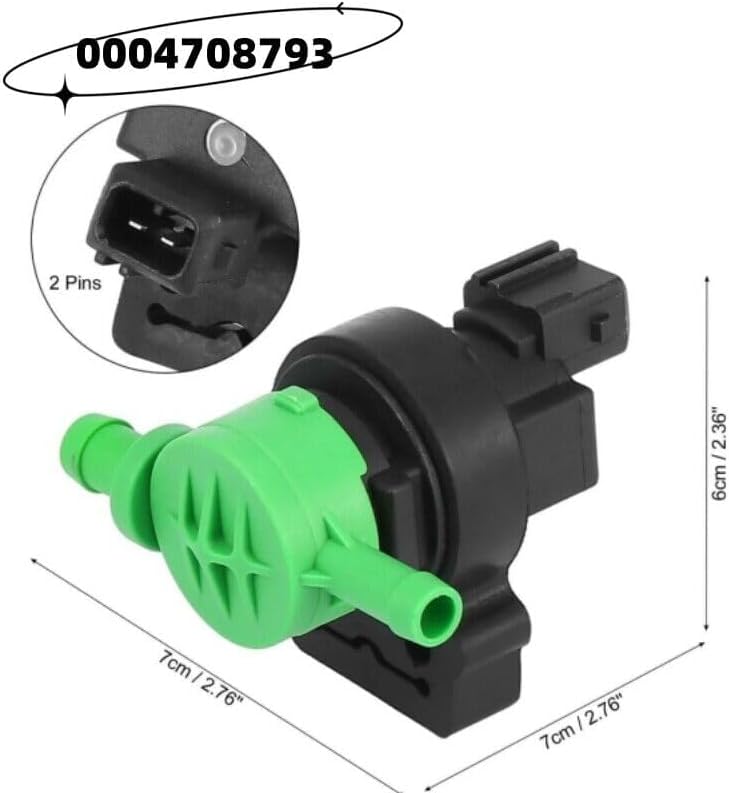 ya 2 8.15 Automotive engine vacuum solenoid valve intake for MAN ifold suitable for 0004708793 Benz C230