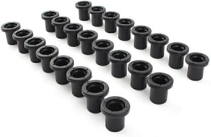 ya 4 8.10 Rear A-Arm Short Bushing Kit for Polaris Ranger 500 4X4 EFI 2005-2013 Black