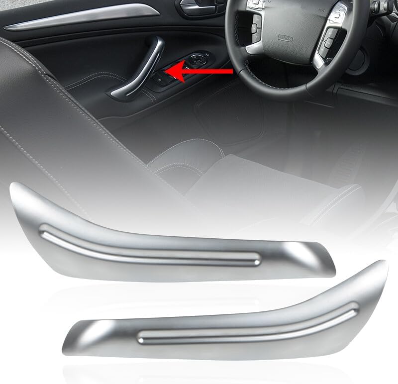 ya 8 8.24 baidi ARMREST Front Door Handle Cover Insert Bezel for Ford Galaxy MK3 S-MAX MK1 06-15