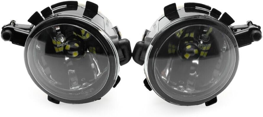 ya 10 9.16 zhengce 2x for SEAT Leon Ibiza Altea Toledo front bumper white LED fog lights drivi