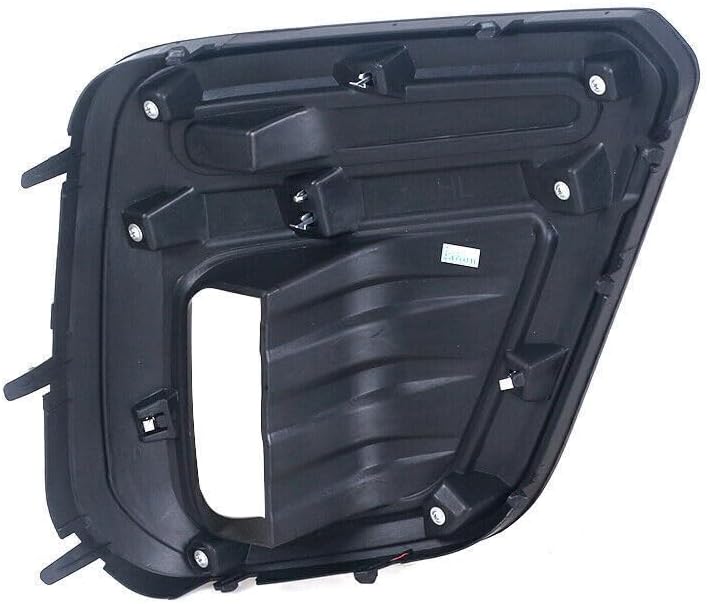 ya 4 8.10 Left Fog Lamp Decoration Fog Lamp Cover Black Chrome for Subaru Forester 2019-2021