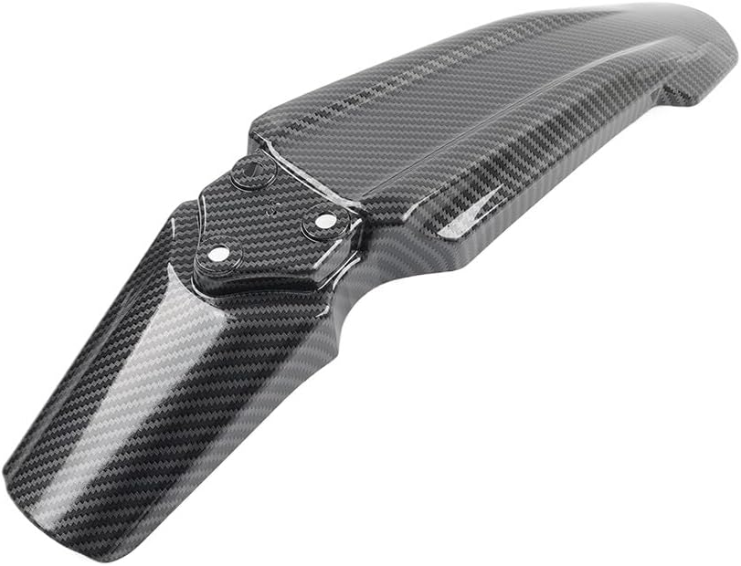 ya 4 8.10 Dirt Bike Front Mudguard Protector Carbon Fiber Black for Sur-Ron S/X