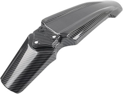 ya 4 8.10 Dirt Bike Front Mudguard Protector Carbon Fiber Black for Sur-Ron S/X