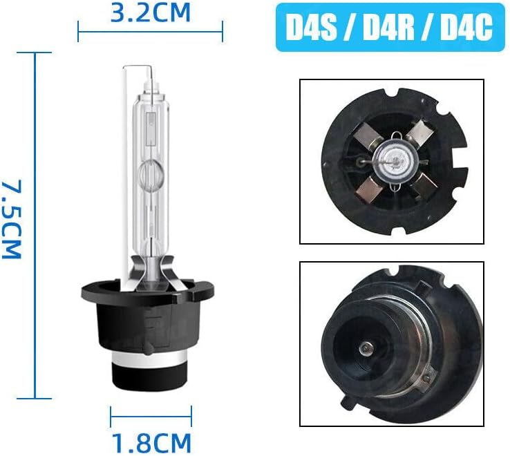 ya 3 8.24 baidi 2x D4S D4R 4300K White HID Headlight Lamp Bulb for Lexus GS450 IS250 SC430 GS300