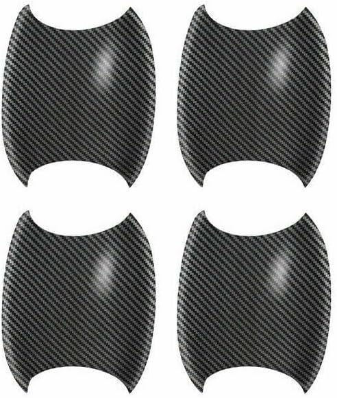 ya 2 8.15 Carbon Fiber Door Outer Handle Cover Trim ABS for Honda Civic 11th 2022-2023 