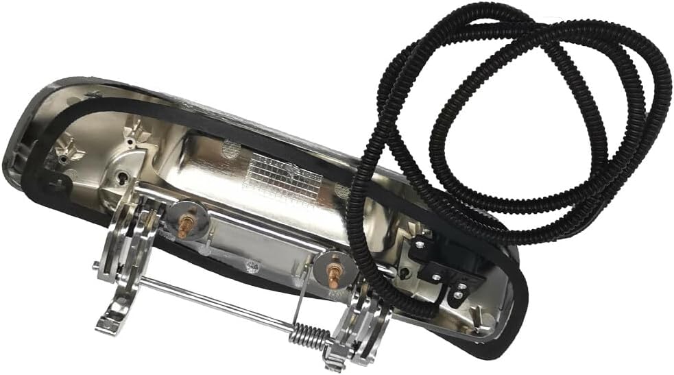 ya 10 9.16 baidi Rear Tailgate Handle w/Camera&Wiring Harness for Dodge for Ram 1500 2500 3500 Chrome
