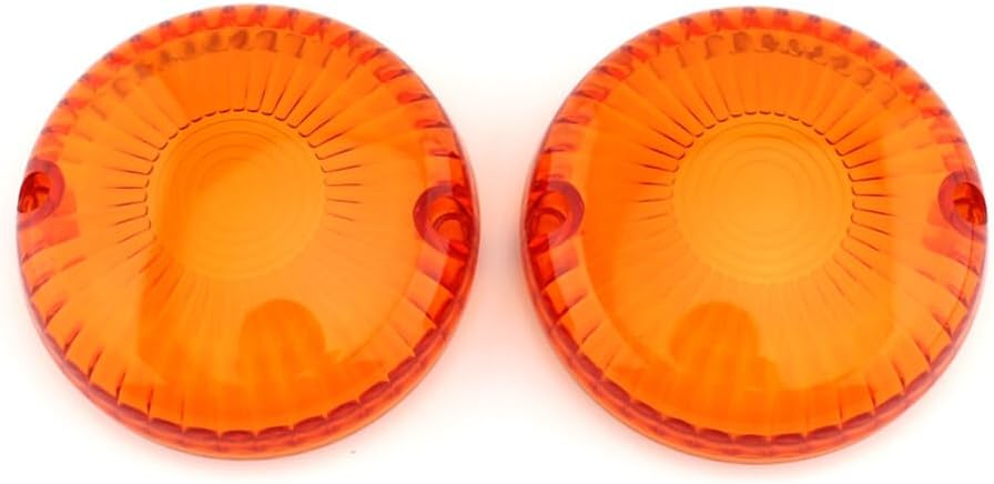 ya 4 8.8.2 for Yamaha V Star 650 1100 Vmax 1200/1700 Orange Turn Signal Light Lens Cover