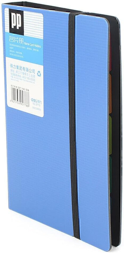 ya 4 8.14 19.8x14x3cm Business Card Holder Book Name Card Organizer Book Case 180 Cards Uk