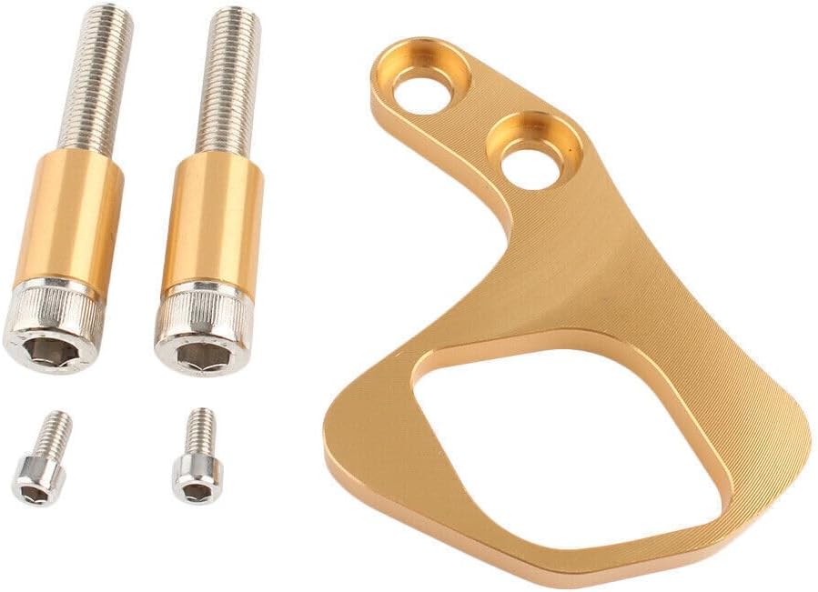 ya 6 8.14 Gold Right Ignition Key Relocation Bracket Fit 2001-2015 SC for Ram BLER/THRUXTON