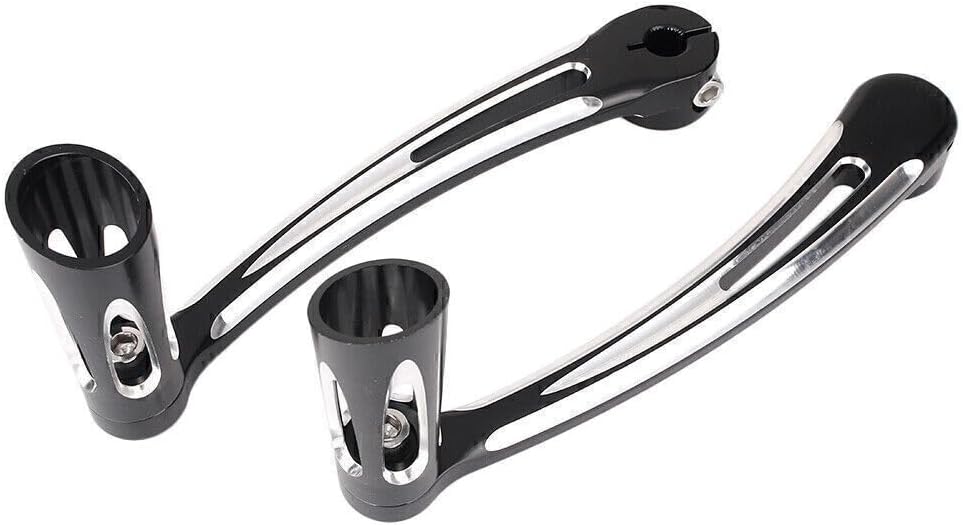 ya 5 8.10 2X Brake Pedal Lever Gear Shift Lever for Harley-Davidson FL Softail 2000-16