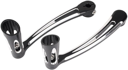 ya 5 8.10 2X Brake Pedal Lever Gear Shift Lever for Harley-Davidson FL Softail 2000-16